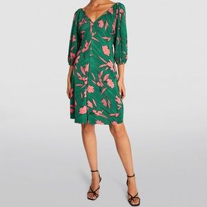 NWT Max & Co Pleated Floral Mini Dress (XS)